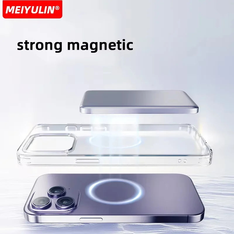Batterie Externe Magnétique 10000mAh – Charge Sans Fil PD20W Ultra-Fine