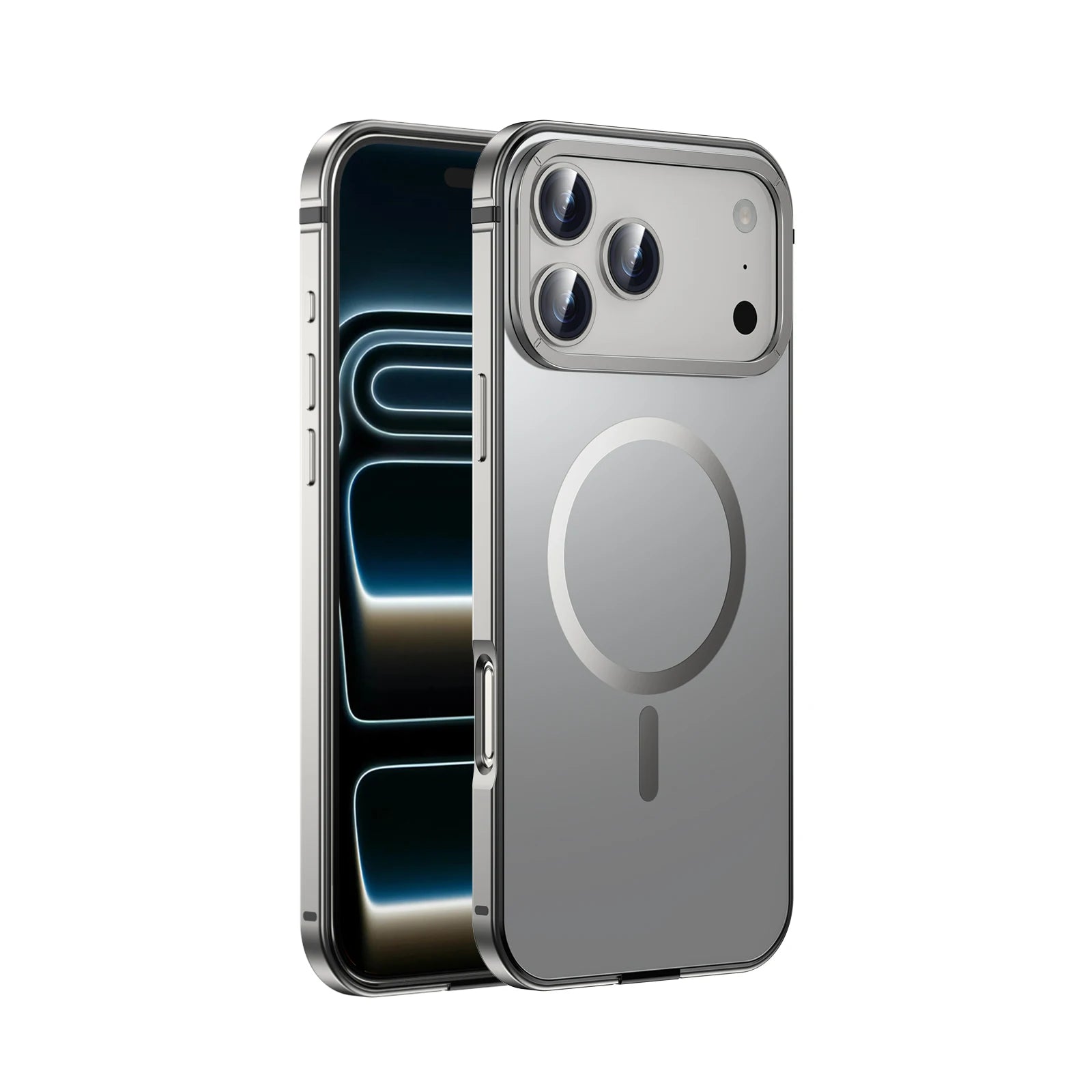 Coque MagSafe iPhone – Cadre Alliage, Protection Renforcée